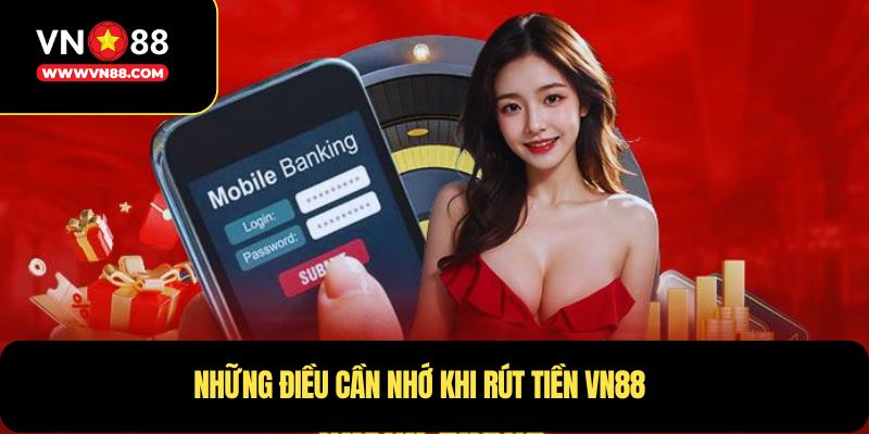 Những điều cần nhớ khi rút tiền VN88